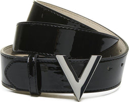 Valentino Bags Forever - Kledingriem 100 cm - Imitatieleer - Zwart lak