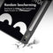 imoshion Tablet Hoes - Geschikt voor Lenovo Tab P12 - Design Trifold Bookcase - Don't touch