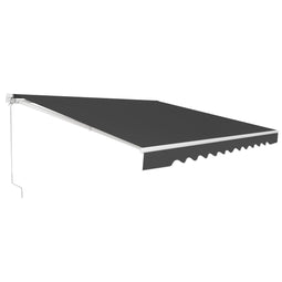 Coast - Uittrekbare Terraszonwering - 4 x 2,5 m - Grijs