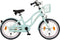 Alpina Ocean Meisjesfiets - 18 inch - Glace Mint Matt - Transportfiets - Kinderfiets met mandje - Groen