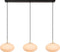 Lucide ELYSEE - Hanglamp - 3xE27 - Verstelbaar - Opaal