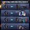 ONIKUMA X11 - Gaming Headset - Stereo surround sound ruisonderdrukkende microfoon - zwart