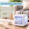 Lifetime Air Mini Air Cooler - Luchtbevochtiger Aircooler met 2 Koelelementen - Luchtkoeler met