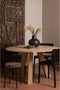 WOOOD Rhonda Eettafel - Rond - Eiken - Naturel - Ø129 cm