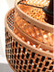 GOOD&MOJO Hanglamp Bhutan - Bamboe/Zwart - Ø25cm - - Hanglampen Eetkamer, Slaapkamer, Woonkamer