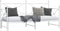 vidaXL - Slaapbank - met - onderschuifbed - zonder - matras - 90x200 - cm - staal - wit