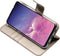Accezz Hoesje Geschikt voor Samsung Galaxy S10e Hoesje Met Pasjeshouder - Accezz Wallet Softcase Bookcase - goud