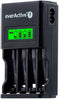 EverActive NC-450 - Batterijlader voor AA/AAA Ni-MH - Individueel laadbeheer - Zwart