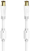 Hama 00205245 - Coaxkabel - 75 cm - Wit