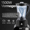 MATTI® MFP01 - Foodprocessor - 1500W - 3-in-1 met blender en grinder