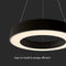 V-TAC VT-7760-B - Dimbare hanglamp - 50W 6100 Lumen 4000K - Zwart