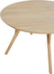 Light & Living Ronde Eettafel Quenza - Mangohout - 140cm - Naturel