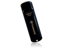 Transcend JetFlash 700 - USB Stick 8GB - USB 3.2 (Gen1, 5Gb/s) - Zwart