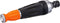 BLACK+DECKER Tuinslangkoppelingen - Set van 4 - 2x Waterstop Tussenstuk - Zwart Oranje (set van 4)