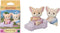 Sylvanian Families 5697 tweeling woestijn vos-fluweelzachte speelfiguren