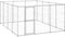 vidaXL - Hondenkennel - 24,2 - m² - staal