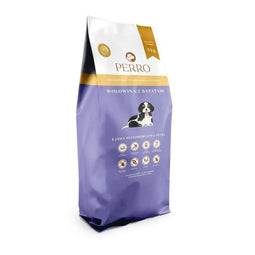 Voer PERRO Junior Beef Kalfsvlees 9 kg Puppy/junior 900 g