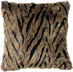 Dutch Decor JAVAN - Kussenhoes Rocky Road 45x45 cm - bruin - met rits