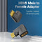 Vention HDMI hoekadapter - 90 graden - HDMI 2.0 - 4K 60Hz - Zwart