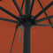 vidaXL - Tuinparasol - 100 - x - 62 - cm - Terracotta