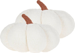 MUNCHKIN - Sierkussen set van 2 - Wit - 28 cm - Bouclé