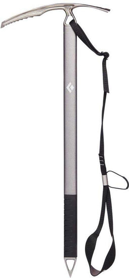 Black Diamond Raven - IJspickel - Aluminium steel met rubber handgreep - 55 cm - Zwart