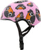 Mini Hornit Lids - Fietshelm voor Kinderen - LED achterlicht - Pug Puppies (S)