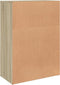 vidaXL - Dressoir - 60x31x84 - cm - bewerkt - hout - sonoma - eikenkleurig
