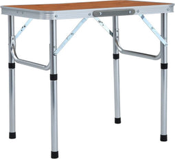 vidaXL - Campingtafel - inklapbaar - 60x45 - cm - aluminium