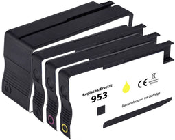 Renkforce RF-5718854 - Inktcartridge - Compatibel met HP 953 - Zwart Cyaan Magenta Geel (4 stuks)
