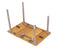 Bo-Camp Southwark - Tafel - Bamboe blad - 60x40 cm - Opvouwbaar - Verstelbare poten