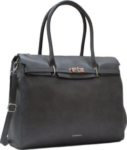 Gigi Fratelli Dames Leren Laptoptas 15 inch Romance ROM0038 Smoke