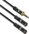 ACT AC3620 - Audio Splitter - 3.5mm male naar 2x 3.5mm female - Zwart