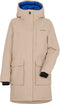 Didriksons LEYA WNS PARKA 2 - Dames Outdoor parka - Gewatteerd - Beige