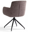 Criks Design Charly - Draaibare eetkamerstoel - 360° draaibaar - Bruin