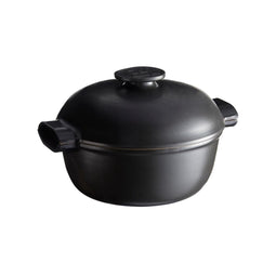Emile Henry Kookpan rond Delight 4.0Ltr Slate