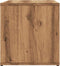 vidaXL - Tv-meubel - 80x34x35,5 - cm - bewerkt - hout - artisanaal - eikenkleur