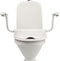 Etac Supporter II - Toiletsteun - Opklapbare armleuningen - Wit