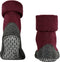 FALKE Cosyshoe - Huissokken - Merinowol met noppen - Rood 8596
