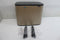 Brabantia Bo Touch Bin - Prullenbak - 11 + 23 liter - Afvalscheiding - Metallic Gold