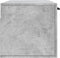 vidaXL - Wandkast - 100x36,5x35 - cm - bewerkt - hout - betongrijs