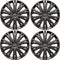 Gorecki Giga - Wieldoppenset 14 inch - Antraciet (set van 4)