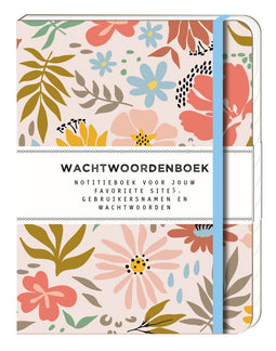 Interstat - Wachtwoorden notitieboek - Hardcover - 144 pagina's