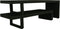 HSM Collection - TV Dressoir - 140x40x46cm - Zwart - Mangohout/ Metaal