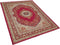 KARAMAN - Laagpolig vloerkleed - Rood - 160 x 230 cm - Polyester