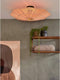 GOOD&MOJO Plafonniere Panama - Naturel - 65x65x7cm - Scandinavisch