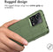 iMoshion Hoesje Geschikt voor Xiaomi Poco X5 5G Hoesje Siliconen - iMoshion Rugged Shield Backcover - Groen