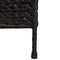 vidaXL - Kamerscherm - met - 3 - panelen - 122x180 - cm - waterhyacint - zwart