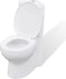 vidaXL - Toilet - hoekmodel - keramisch - wit