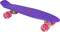 AMIGO skateboard - Met ledverlichting en ABEC 7 lagers - Paars/Roze